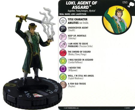 Loki Agent of Asgard 050 The Mighty Thor Marvel Heroclix The Mighty Thor Singles Loki Agent of Asgard 050 The Mighty Thor Marvel Heroclix The Mighty Thor Singles