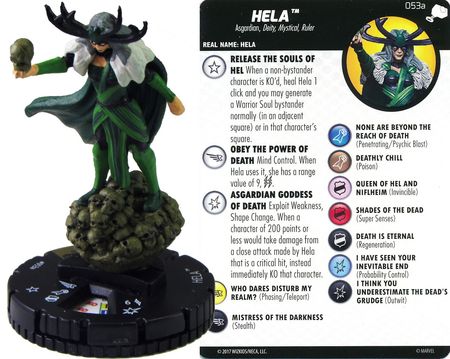 011 Common #11 STONE MEN OF SATURN  The Mighty Thor Heroclix Set 
