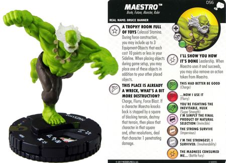 Maestro 056 The Mighty Thor Marvel Heroclix Maestro 056 The Mighty Thor Marvel Heroclix