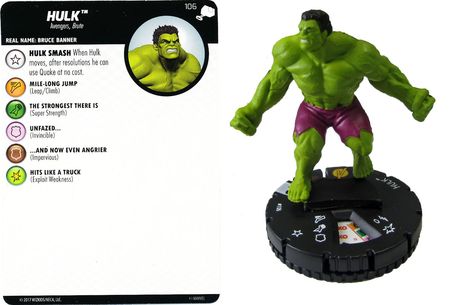 Hulk 106 The Mighty Thor Marvel Heroclix Hulk 106 The Mighty Thor Marvel Heroclix