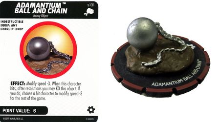 Adamantium Ball and Chain s101 The Mighty Thor Marvel Heroclix The Mighty Thor Singles Adamantium Ball and Chain s101 The Mighty Thor Marvel Heroclix The Mighty Thor Singles