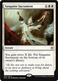 Sanguine Sacrament 033 279 Ixalan Singles Sanguine Sacrament 033 279 Ixalan Singles