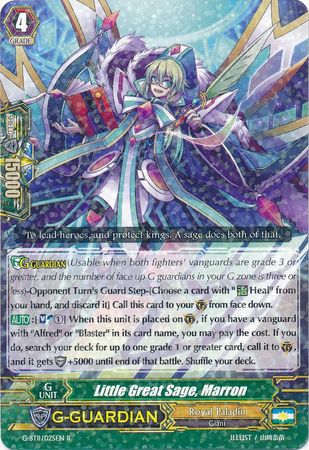 Little Great Sage Marron G BT11 025EN Rare R G Booster Set 11 Demonic Advent Singles Little Great Sage Marron G BT11 025EN Rare R G Booster Set 11 Demonic Advent Singles