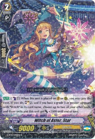 Witch of Aster Star G BT11 030EN Rare R G Booster Set 11 Demonic Advent Singles Witch of Aster Star G BT11 030EN Rare R G Booster Set 11 Demonic Advent Singles