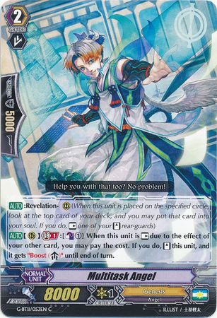 Multitask Angel G BT11 053EN Common C G Booster Set 11 Demonic Advent Singles Multitask Angel G BT11 053EN Common C G Booster Set 11 Demonic Advent Singles