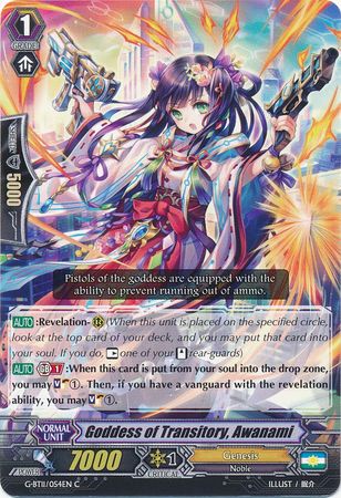 Goddess of Transitory Awanami G BT11 054EN Common C G Booster Set 11 Demonic Advent Singles Goddess of Transitory Awanami G BT11 054EN Common C G Booster Set 11 Demonic Advent Singles