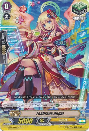 Teabreak Angel G BT11 060EN Common C G Booster Set 11 Demonic Advent Singles Teabreak Angel G BT11 060EN Common C G Booster Set 11 Demonic Advent Singles