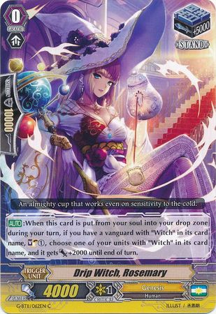 Drip Witch Rosemary G BT11 062EN Common C Drip Witch Rosemary G BT11 062EN Common C