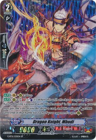 Dragon Knight Mbudi G BT11 S30EN Special Parallel SP G Booster Set 11 Demonic Advent Singles Dragon Knight Mbudi G BT11 S30EN Special Parallel SP G Booster Set 11 Demonic Advent Singles