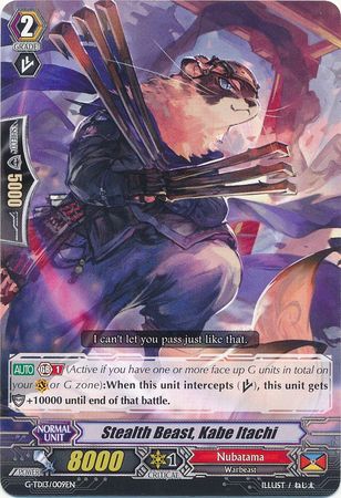 Stealth Beast Kabe Itachi G TD13 009EN G Trial Deck 13 Evil Eye Sovereign Singles Stealth Beast Kabe Itachi G TD13 009EN G Trial Deck 13 Evil Eye Sovereign Singles