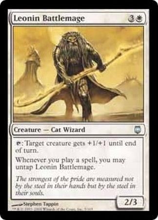 Leonin Battlemage Darksteel Singles Leonin Battlemage Darksteel Singles