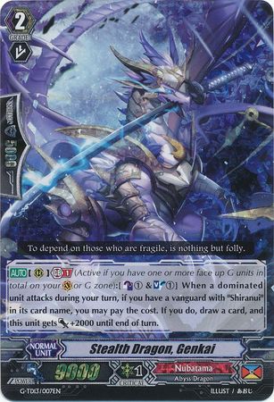 Stealth Dragon Genkai G TD13 007EN Foil G Trial Deck 13 Evil Eye Sovereign Singles Stealth Dragon Genkai G TD13 007EN Foil G Trial Deck 13 Evil Eye Sovereign Singles