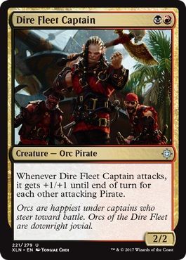 Dire Fleet Captain 221/279 - Ixalan - Magic | TrollAndToad