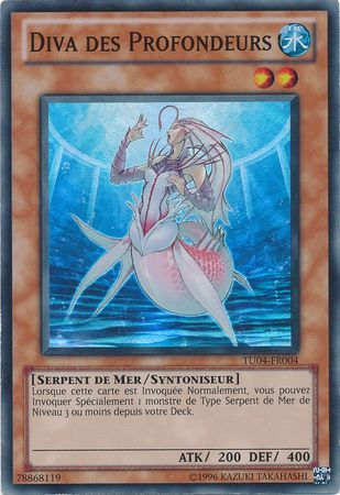 Diva des Profondeurs TU04 FR004 Super Rare French Yugioh Cards Diva des Profondeurs TU04 FR004 Super Rare French Yugioh Cards