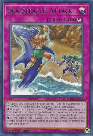 Sea Stealth Attack LEDU EN018 Rare 1st Edition Sea Stealth Attack LEDU EN018 Rare 1st Edition