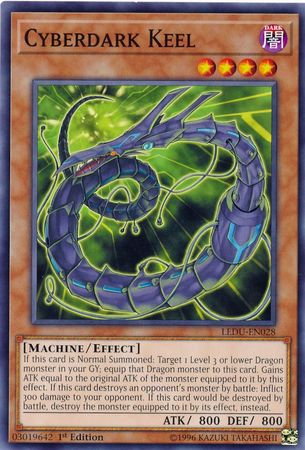Cyberdark Keel LEDU EN028 Common 1st Edition Legendary Duelists Singles Cyberdark Keel LEDU EN028 Common 1st Edition Legendary Duelists Singles