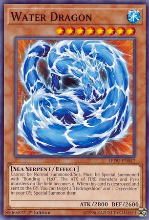 Water Dragon - LEDU-EN042 - Common 1st Edition