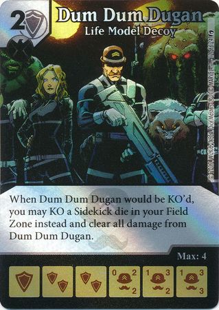 Dum Dum Dugan Life Model Decoy Foil 12 124 Common Marvel Dice Masters Guardians of the Galaxy Foil Singles Dum Dum Dugan Life Model Decoy Foil 12 124 Common Marvel Dice Masters Guardians of the Galaxy Foil Singles