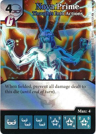 Nova Prime Thoughts Into Actions Foil 26 124 Common Marvel Dice Masters Guardians of the Galaxy Foil Singles Nova Prime Thoughts Into Actions Foil 26 124 Common Marvel Dice Masters Guardians of the Galaxy Foil Singles
