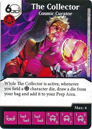 The Collector Cosmic Curator 36 124 Common Marvel Dice Masters Guardians of the Galaxy Singles The Collector Cosmic Curator 36 124 Common Marvel Dice Masters Guardians of the Galaxy Singles