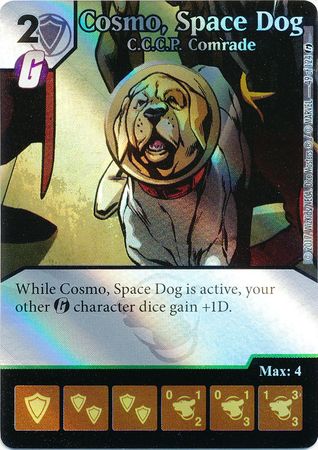 Cosmo Space Dog C C C P Comrade Foil 49 124 Uncommon Marvel Dice Masters Guardians of the Galaxy Foil Singles Cosmo Space Dog C C C P Comrade Foil 49 124 Uncommon Marvel Dice Masters Guardians of the Galaxy Foil Singles