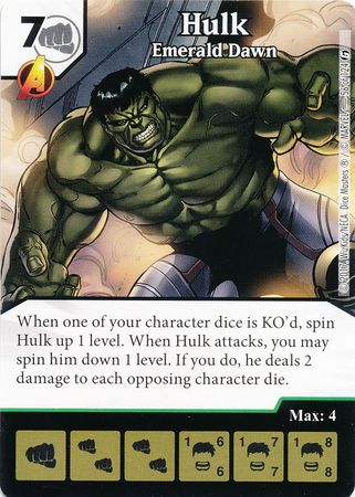 Hulk Emerald Dawn 56 124 Uncommon Hulk Emerald Dawn 56 124 Uncommon