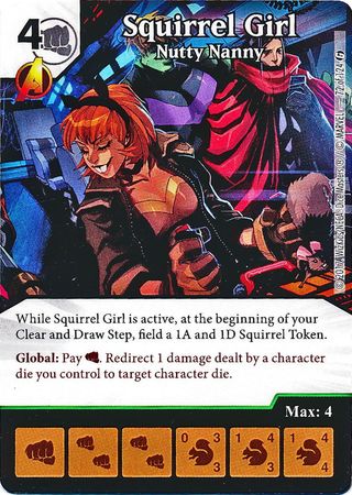 Squirrel Girl Nutty Nanny 72 124 Uncommon Marvel Dice Masters Guardians of the Galaxy Singles Squirrel Girl Nutty Nanny 72 124 Uncommon Marvel Dice Masters Guardians of the Galaxy Singles