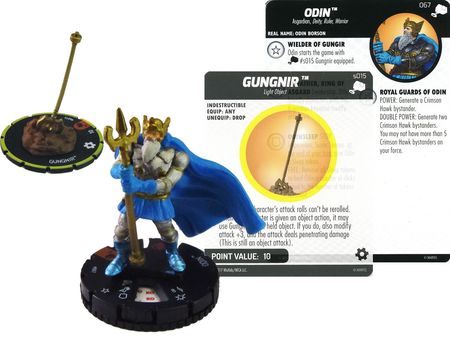 Marvel Heroclix The on sale Mighty Thor 067 Odin Chase & Gungnir