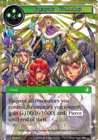 Faerur s Command ACN 094 Rare Faerur s Command ACN 094 Rare