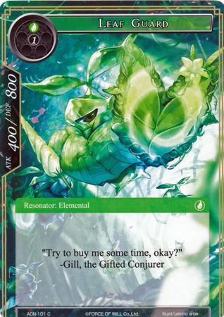 Leaf Guard ACN 101 Common Force of Will Ancient Nights ACN Singles Leaf Guard ACN 101 Common Force of Will Ancient Nights ACN Singles