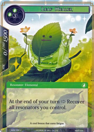 Leaf Healer ACN 102 Uncommon Force of Will Ancient Nights ACN Singles Leaf Healer ACN 102 Uncommon Force of Will Ancient Nights ACN Singles
