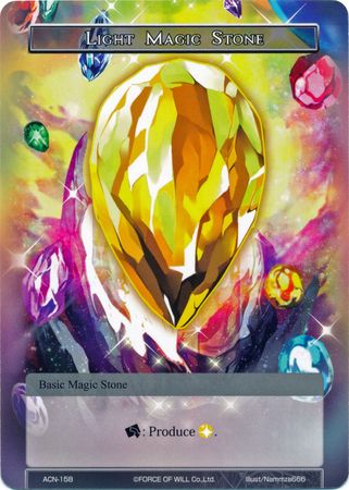 Light Magic Stone ACN 158 Force of Will Ancient Nights ACN Singles Light Magic Stone ACN 158 Force of Will Ancient Nights ACN Singles