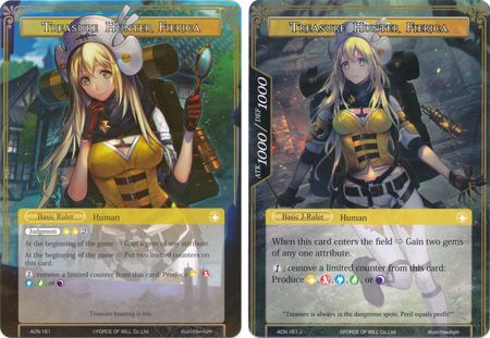 Treasure Hunter Fierica Treasure Hunter Fieric ACN 161 Rare Force of Will Ancient Nights ACN Singles Treasure Hunter Fierica Treasure Hunter Fieric ACN 161 Rare Force of Will Ancient Nights ACN Singles