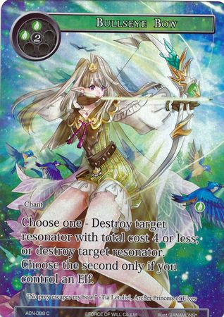 Bullseye Bow ACN 088 Common Full Art Force of Will Ancient Nights ACN Singles Bullseye Bow ACN 088 Common Full Art Force of Will Ancient Nights ACN Singles