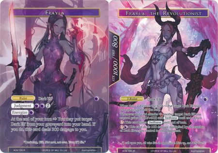 Frayla Frayla the Revolutionist ACN 126 Rare Full Art Force of Will Ancient Nights ACN Singles Frayla Frayla the Revolutionist ACN 126 Rare Full Art Force of Will Ancient Nights ACN Singles