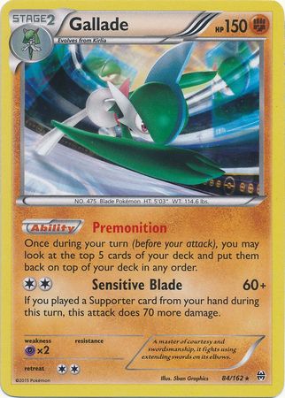 Gallade 84 162 Alternate Holo Promo Pokemon Alternate Holo and Alternate Art Promos Gallade 84 162 Alternate Holo Promo Pokemon Alternate Holo and Alternate Art Promos