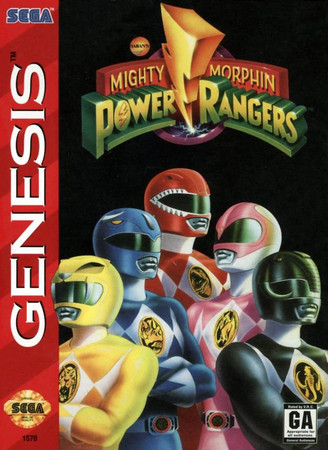 Mighty Morphin Power Rangers Sega Genesis Mighty Morphin Power Rangers Sega Genesis