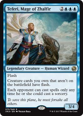 Teferi Mage of Zhalfir 75 249 Iconic Masters Singles Teferi Mage of Zhalfir 75 249 Iconic Masters Singles