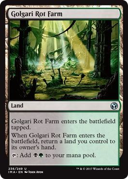 Golgari Rot Farm 236 249 Iconic Masters Singles Golgari Rot Farm 236 249 Iconic Masters Singles