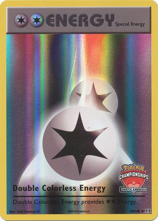 Double Colorless Energy 90 108 North America Championships Promo Pokemon Championship League Organized Play Promos Double Colorless Energy 90 108 North America Championships Promo Pokemon Championship League Organized Play Promos