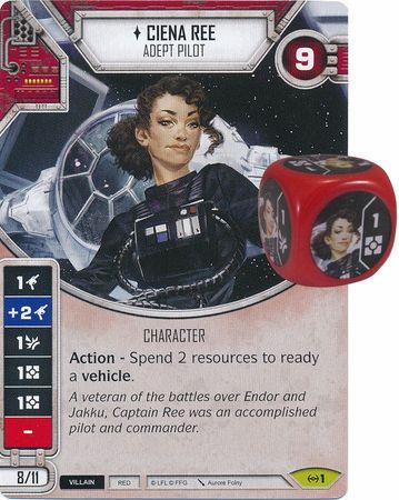 Ciena Ree Adept Pilot 1 Rare Includes Premium Die Star Wars Destiny Empire at War Singles Ciena Ree Adept Pilot 1 Rare Includes Premium Die Star Wars Destiny Empire at War Singles