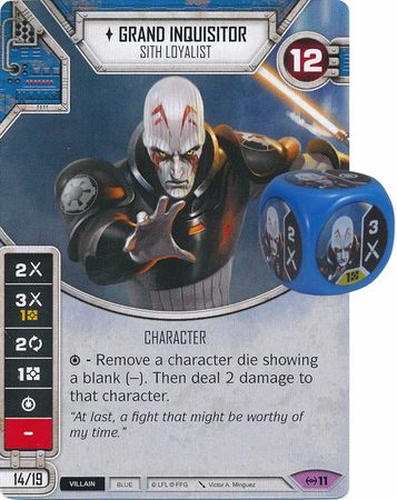 Grand Inquisitor Sith Loyalist 11 Legendary Includes Premium Die Star Wars Destiny Empire at War Singles Grand Inquisitor Sith Loyalist 11 Legendary Includes Premium Die Star Wars Destiny Empire at War Singles