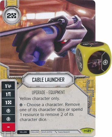 Cable Launcher 21 Rare Includes Premium Die Cable Launcher 21 Rare Includes Premium Die