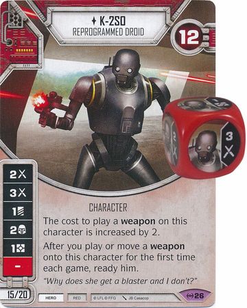 K 2SO Reprogrammed Droid 26 Legendary Includes Premium Die Star Wars Destiny Empire at War Singles K 2SO Reprogrammed Droid 26 Legendary Includes Premium Die Star Wars Destiny Empire at War Singles