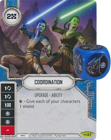 Coordination 37 Rare Includes Premium Die Star Wars Destiny Empire at War Singles Coordination 37 Rare Includes Premium Die Star Wars Destiny Empire at War Singles