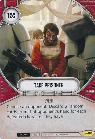 Take Prisoner 68 Uncommon Star Wars Destiny Empire at War Singles Take Prisoner 68 Uncommon Star Wars Destiny Empire at War Singles