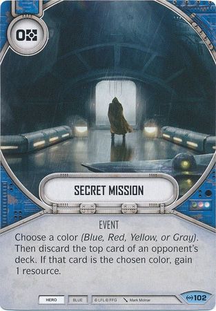 Secret Mission 102 Common Star Wars Destiny Empire at War Singles Secret Mission 102 Common Star Wars Destiny Empire at War Singles