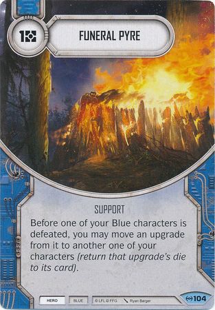 Funeral Pyre 104 Common Star Wars Destiny Empire at War Singles Funeral Pyre 104 Common Star Wars Destiny Empire at War Singles