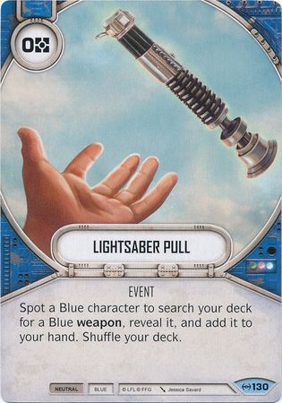 Lightsaber Pull 130 Common Star Wars Destiny Empire at War Singles Lightsaber Pull 130 Common Star Wars Destiny Empire at War Singles