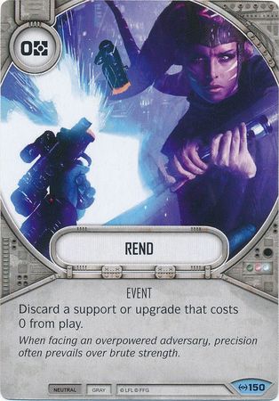 Rend 150 Common Star Wars Destiny Empire at War Singles Rend 150 Common Star Wars Destiny Empire at War Singles